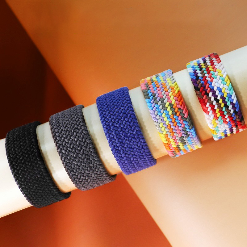 Titan Smartwatch Accessories - 22mm Watch Straps Nylon Braided Loop