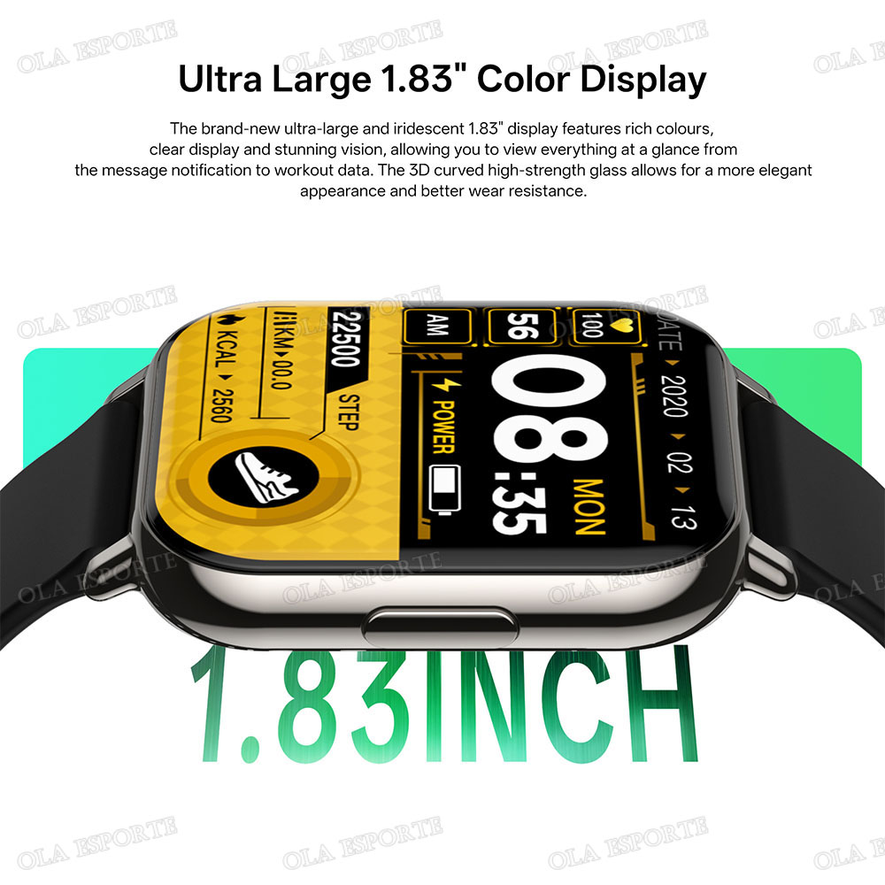 New Smart Watch 1.83'' Waterpr - Smartwatch X12 recension och pris