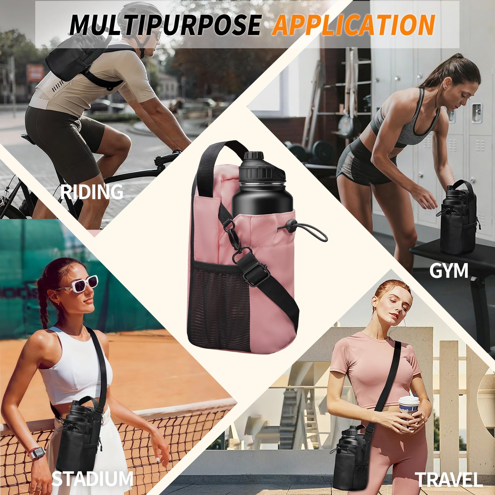 WOOJACK Magnetic Gym Bag for W - Rugged Sport Strap recension och pris