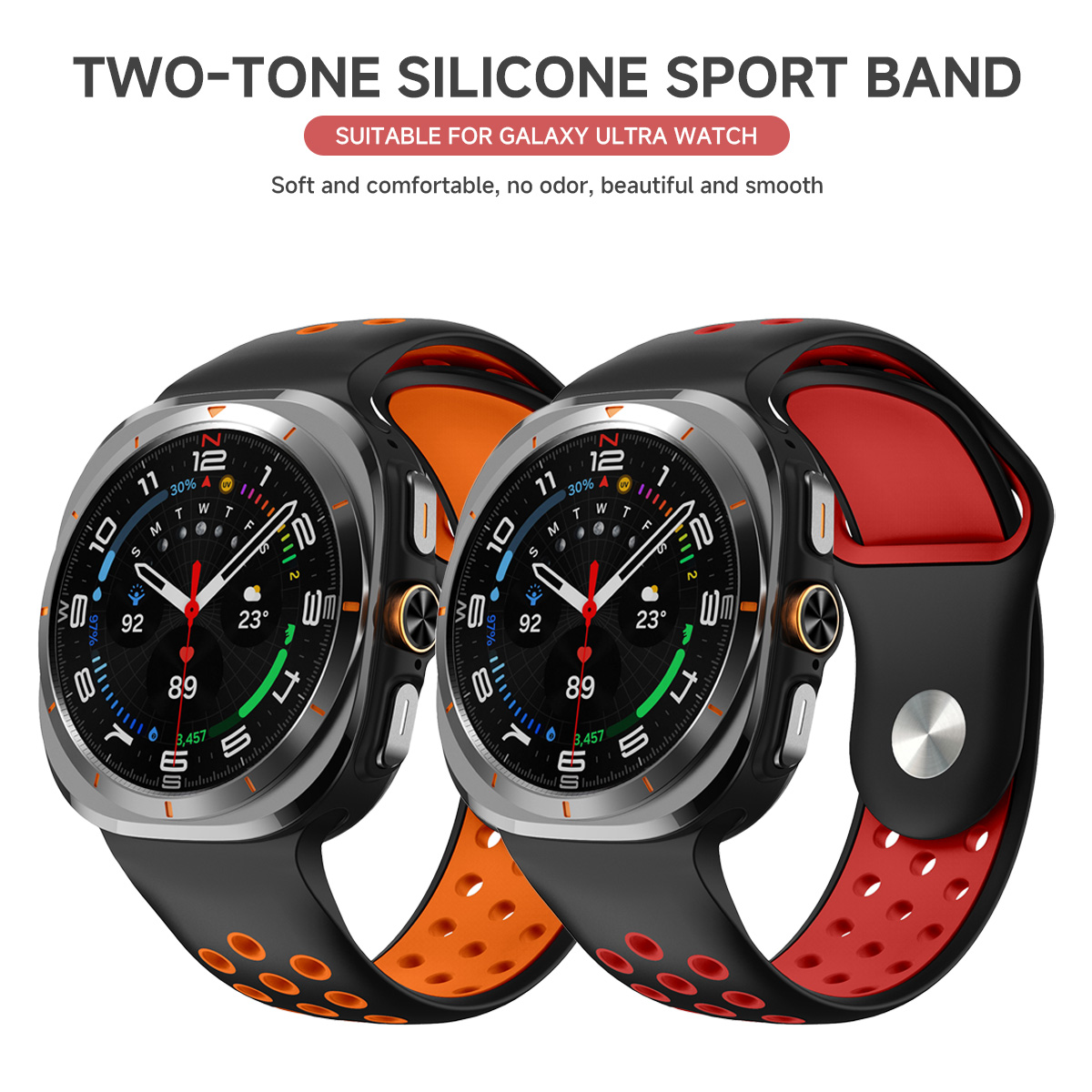 Silicone Strap For Samsung Gal - Samsung Smartwatch Accessories recension och pris