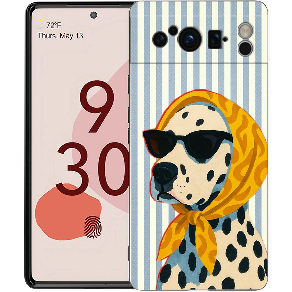 Artistic Dog Striped Art Luxur - Google Pixel 9 recension och pris