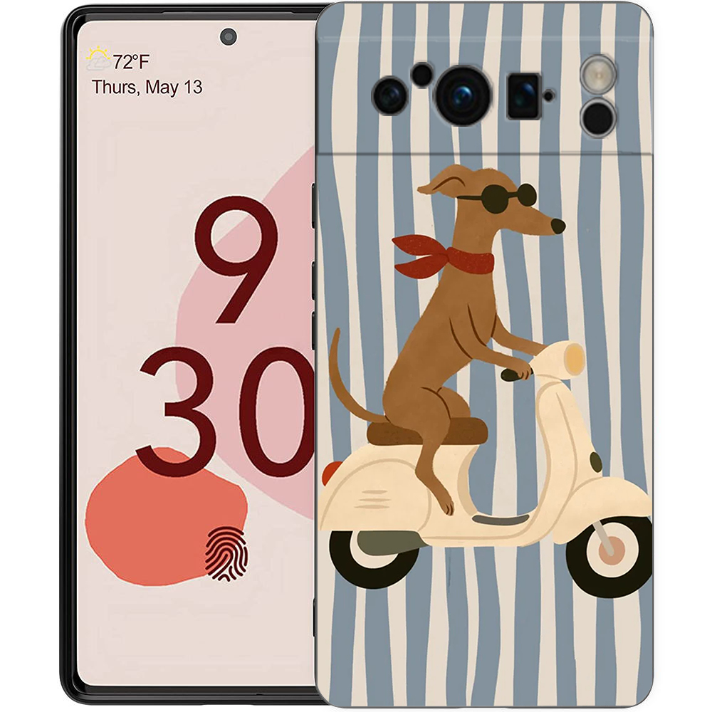 Artistic Dog Striped Art Luxur - Google Pixel 9 recension och pris