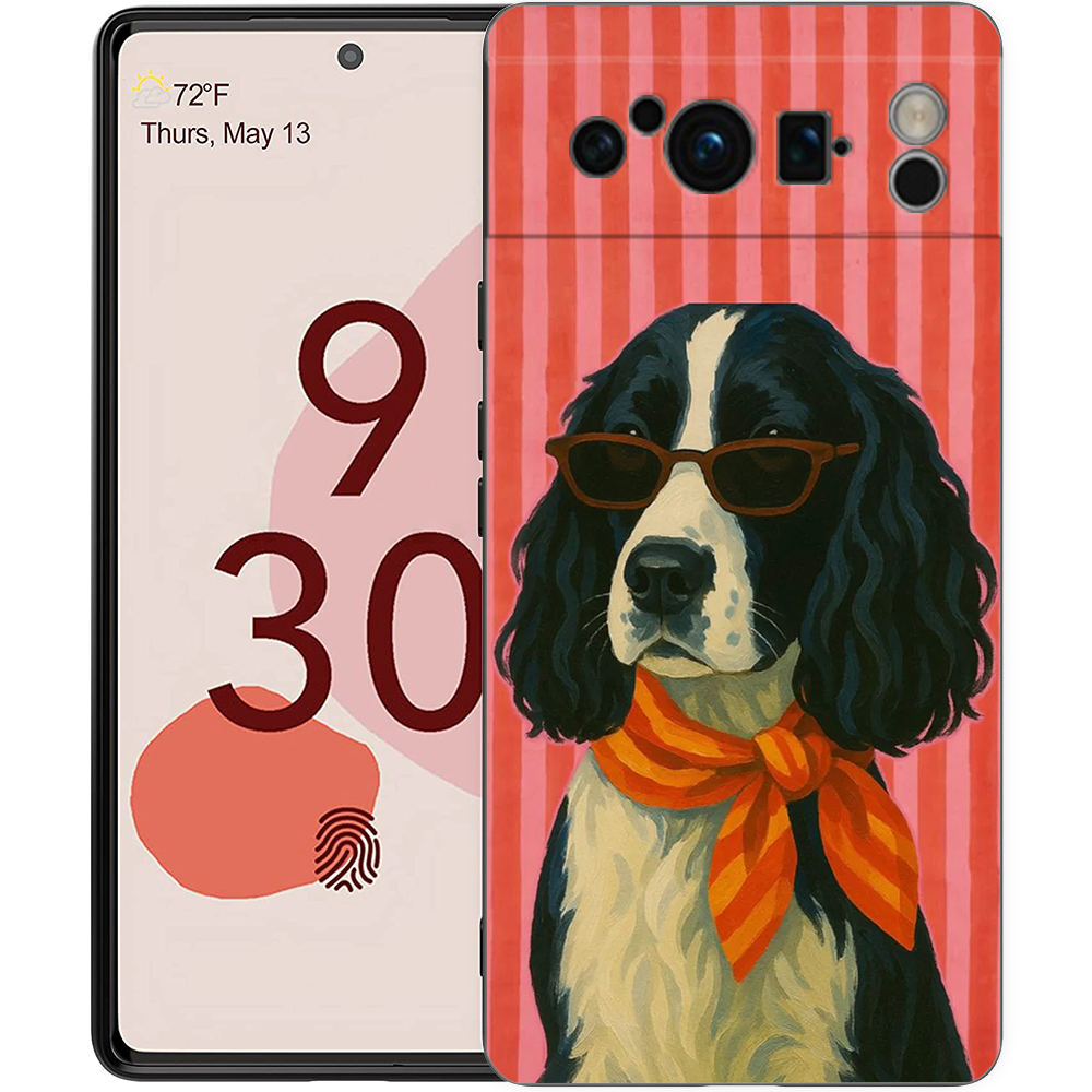 Artistic Dog Striped Art Luxur - Google Pixel 9 recension och pris