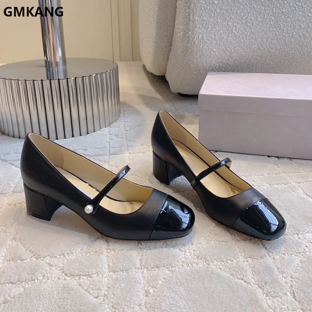 Classic Mary Jane Platform Sho - Leather Classic Strap recension och pris