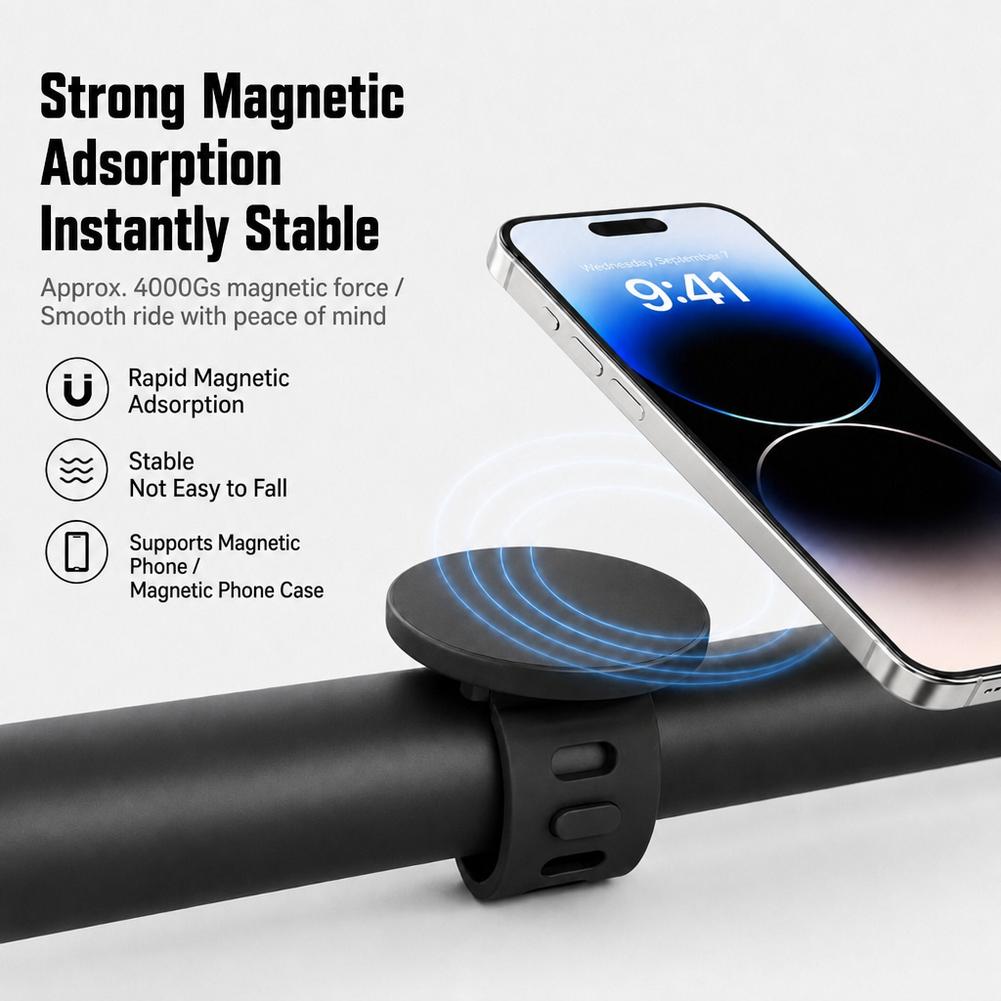 Magnetic Phone Holder With Sil - Rugged Sport Strap recension och pris
