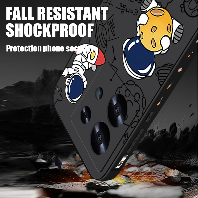 Cute Astronaut Phone Case For  - Xiaomi Redmi Note 13 recension och pris