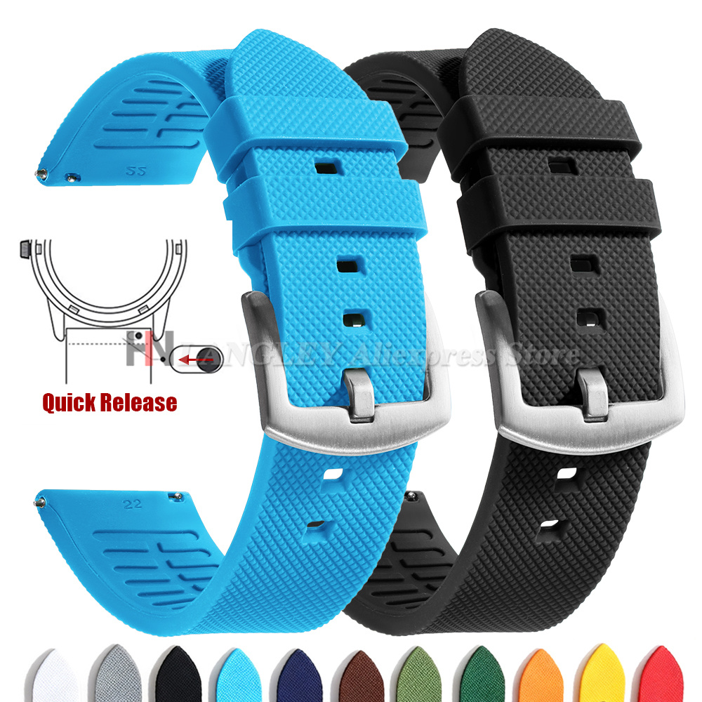 Classic Tropical Soft Rubber W - Fossil Smartwatch Accessories recension och pris