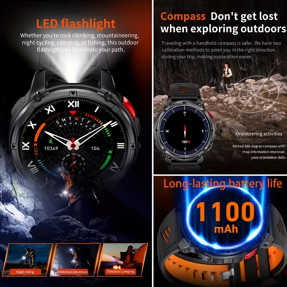 New T-REX3 Ultra 1100mAh Batte - Smartwatch Custom recension och pris