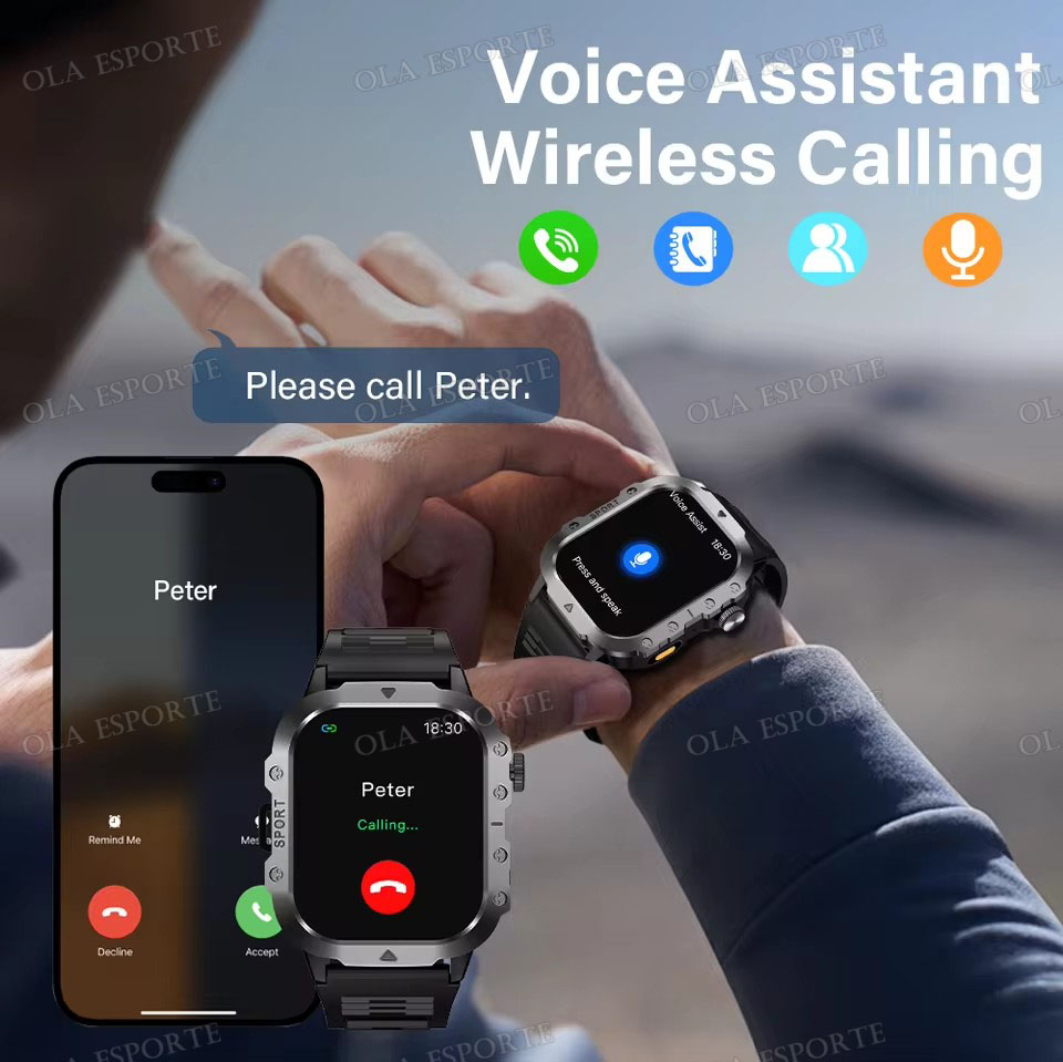 2026 New Military Grade Smart  - Smartwatch X12 recension och pris