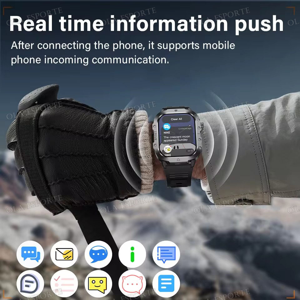 2026 New Military Grade Smart  - Smartwatch X12 recension och pris