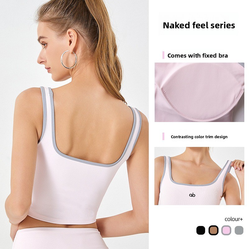 Women Summer Ribbed Yoga Tank  - Rugged Sport Strap recension och pris