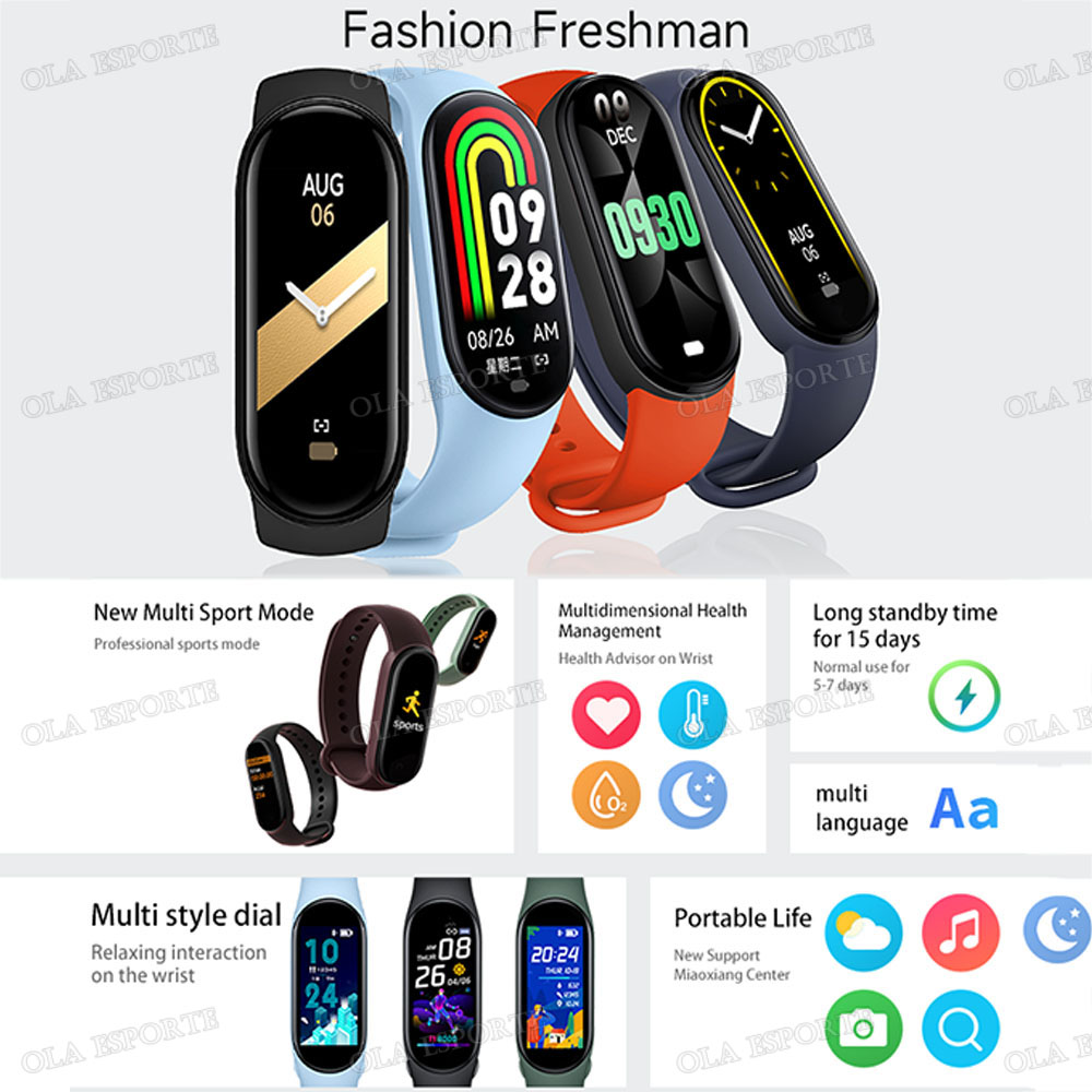 M8 Smart Watch Men Women Fitne - Smartwatch X12 recension och pris