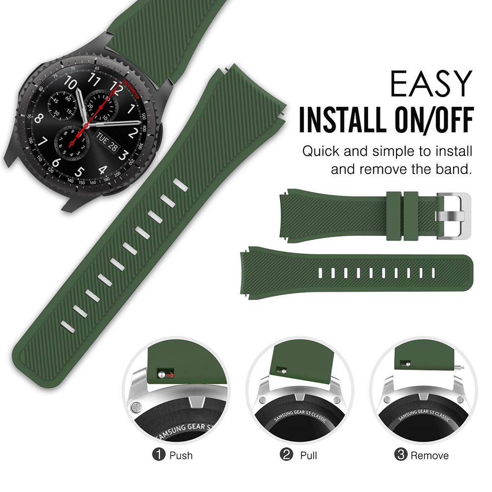 20mm 22mm Band for Samsung Gal - Titan Smartwatch Accessories recension och pris